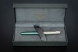 Ручка перьевая Parker Sonnet Sand Blasted Metal&Green Lacquer