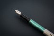 Ручка перьевая Parker Sonnet Sand Blasted Metal&Green Lacquer