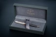 Ручка шариковая Parker Sonnet Premium Metal Grey PGT K5