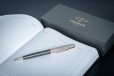 Ручка шариковая Parker Sonnet Premium Metal Grey PGT K5