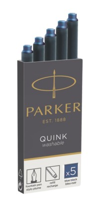 Картриджи 5 шт для перьевых ручек Parker (синие)