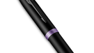 Ручка роллер Parker IM Vibrant Rings Flame Amethyst Purple